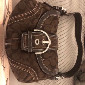 Brown Coach Handbag